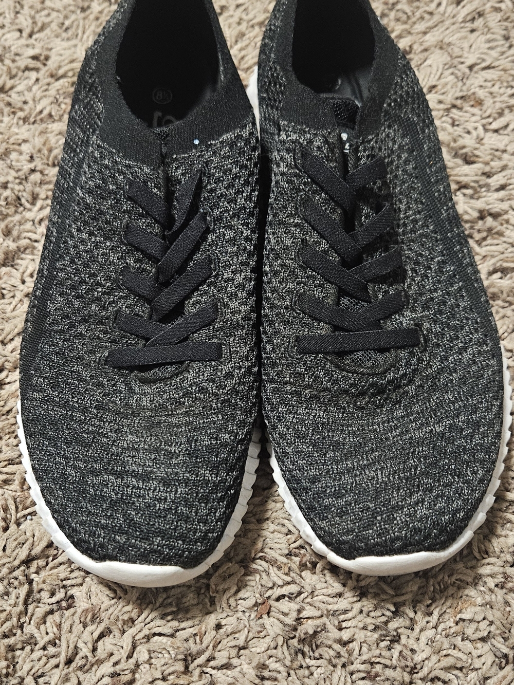 Skechers Women's Black Knit Slip-On Athletic Sneakers